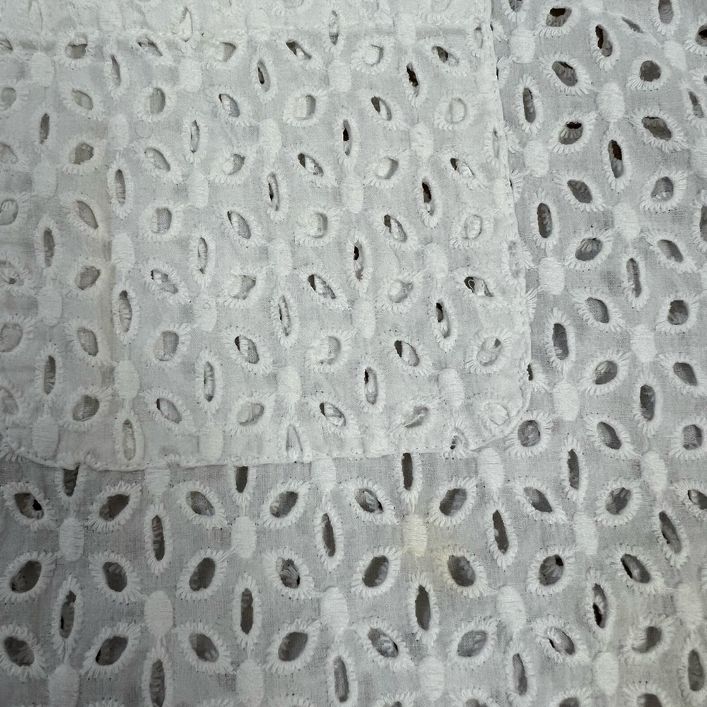 Equipment Sleeveless Cotton Eyelet Shirt - Picture 3 of 5